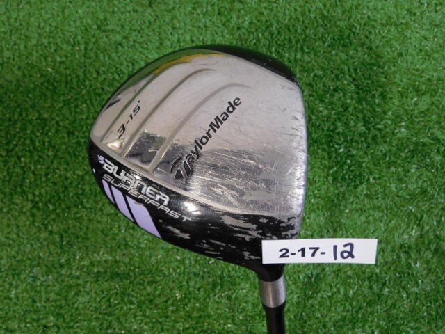 TaylorMade Burner SuperFast 15* Womens 3 Wood XCon-4.8 Ladies Graphite