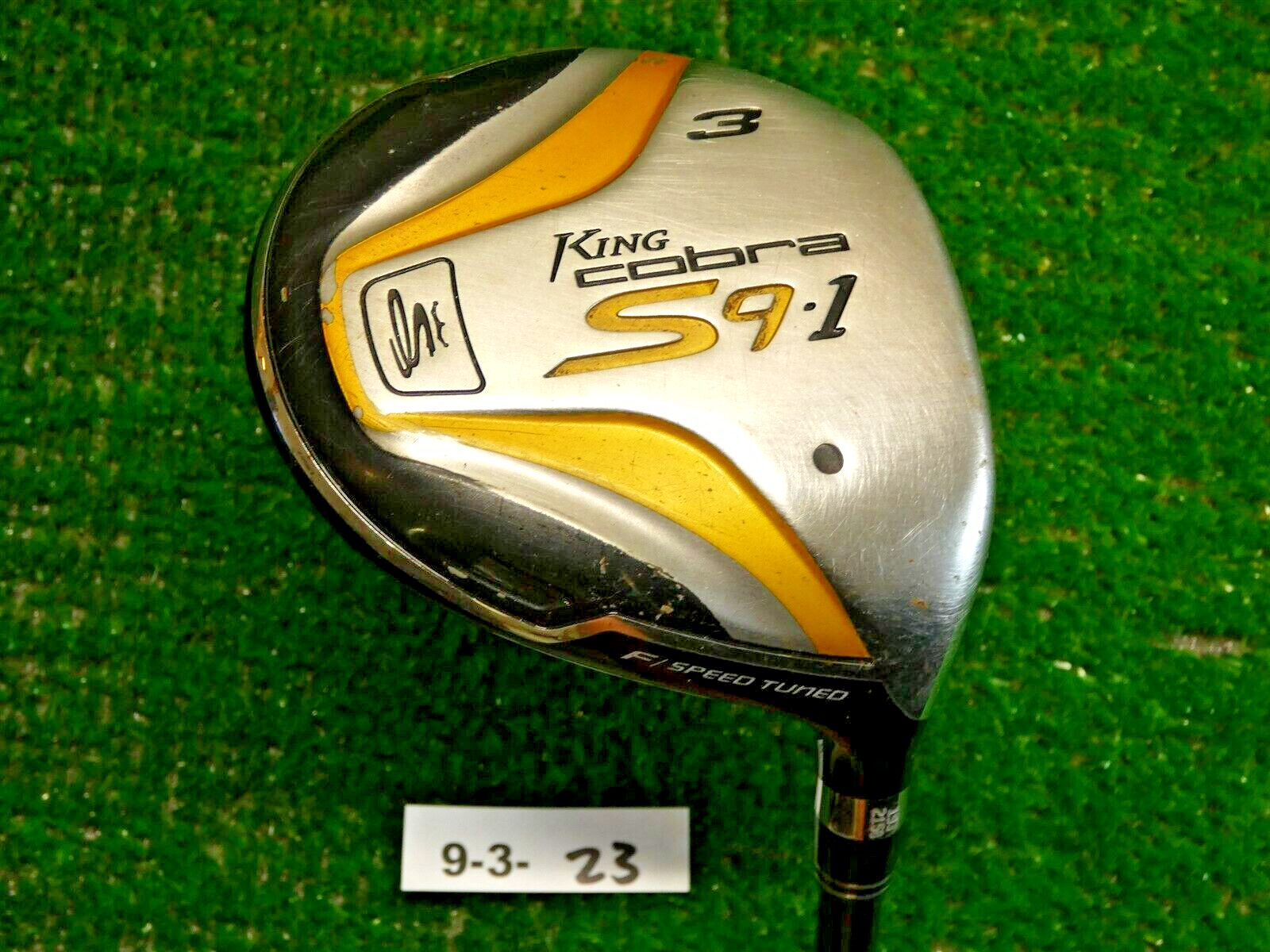 Cobra S9-1 F 15.5* 3 Wood Aldila DVS-HL 55 Stiff Graphite