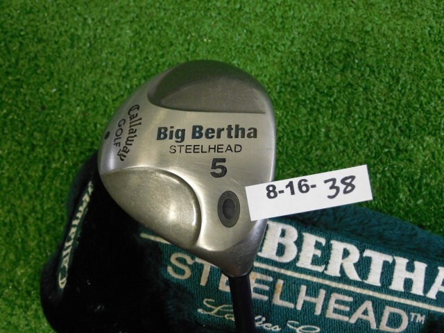 Callaway Big Bertha Steelhead Womens 5 Wood Gems 99 Ladies Graphite w Headcover
