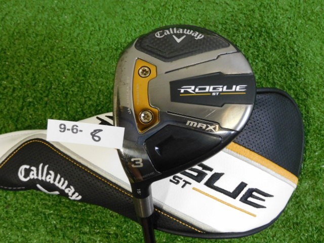 Callaway Rogue ST Max 15* Left Hand 3 Wood Tensei AV 75 Stiff Graphite w HC Mid