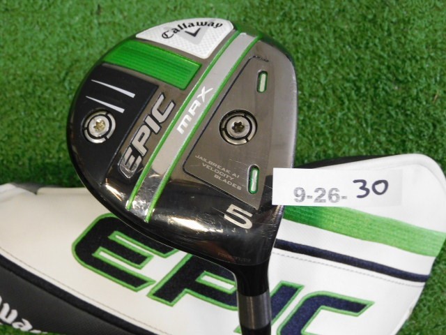 Callaway Epic Max 18* Womens 5 Wood Cypher 40 4.0 Ladies Graphite with Headcover