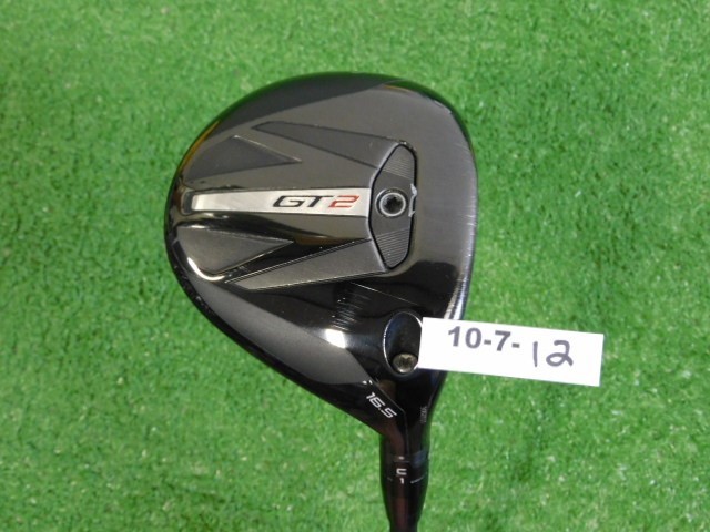 Titleist GT2 16.5* 3/4 Wood HZRDUS Black 5G 70g 6.0 Stiff Graphite Excellent