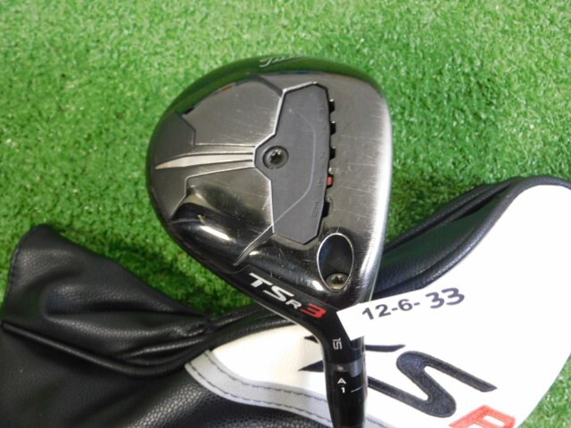 Titleist TSR3 15* 3 Wood Tensei AV 65 Regular Graphite with Headcover