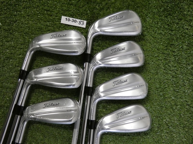 Titleist 2025 T350 Forged Left Hand Irons 5-P & 48* W AMT Red Regular Steel New
