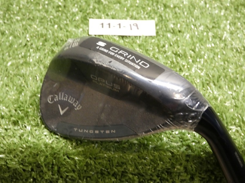 Callaway Opus Platinum Blue 56* 12* Sand Wedge S Grind DG Tour Onyx Steel New