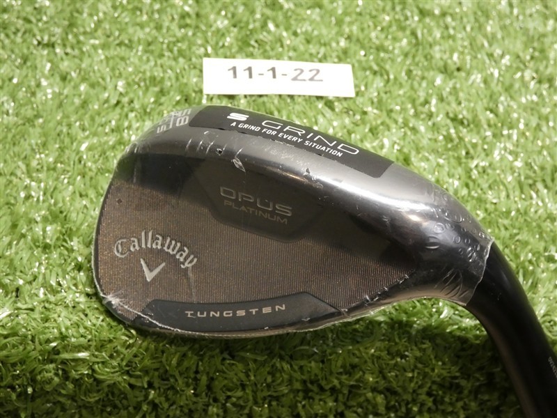 Callaway Opus Platinum Blue 58* 10* Lob Wedge S Grind DG Tour Onyx Steel New