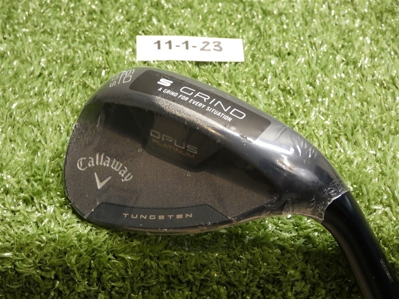 Callaway Opus Platinum Blue 60* 10* Lob Wedge S Grind DG Tour Onyx Steel New