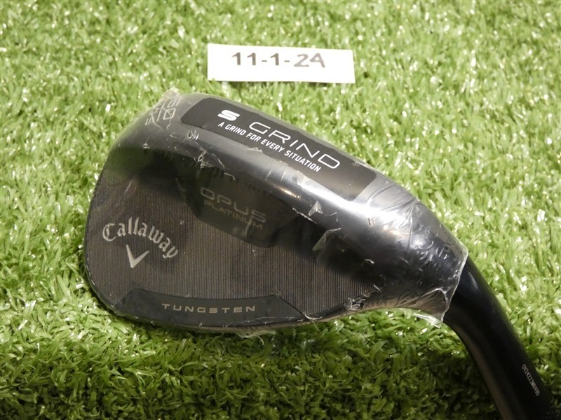 Callaway Opus Platinum Blue 60* 10* Lob Wedge S Grind DG Tour Onyx Steel New