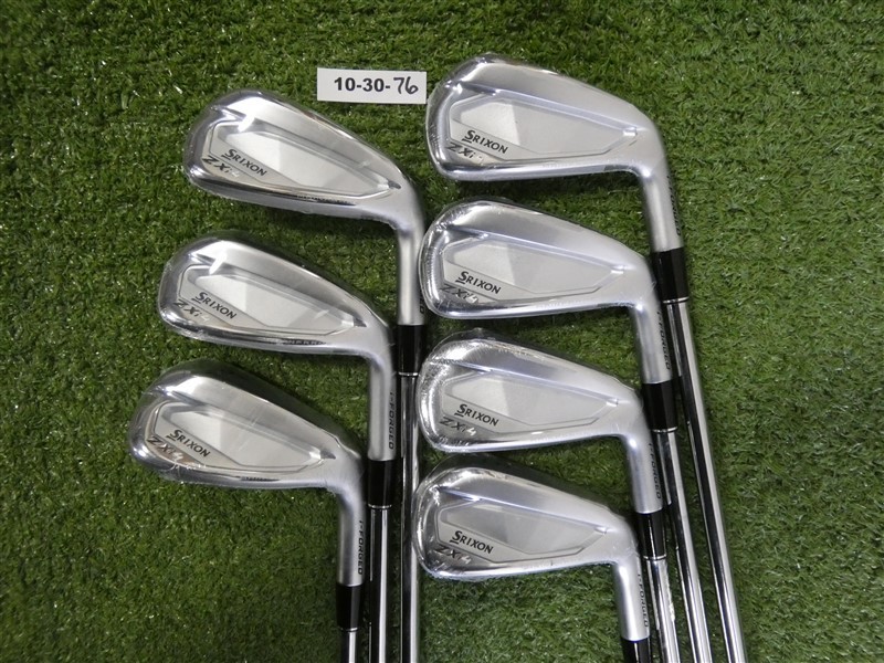Srixon ZXi4 Forged Irons 5-P & A KBS Tour Lite Regular Steel New