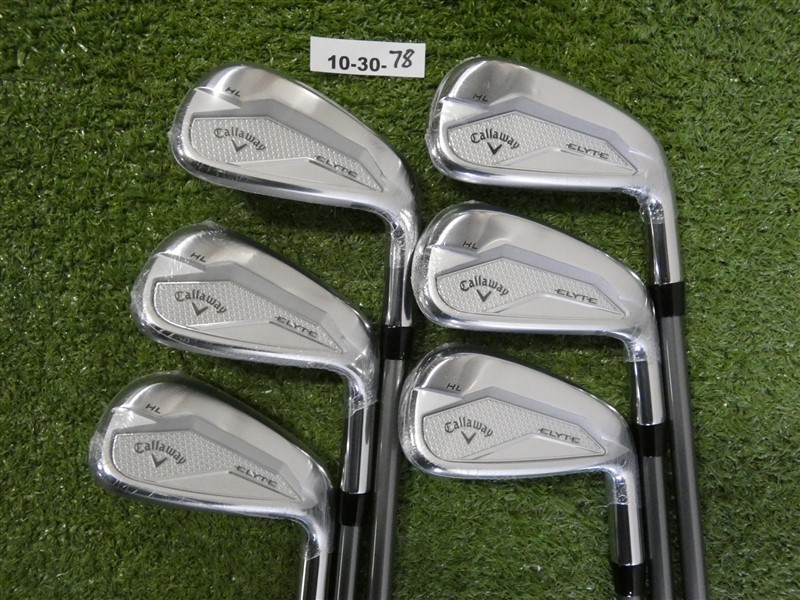 Callaway Elyte HL Irons 6-P & A Denali 65g 5.5 Regular Graphite New