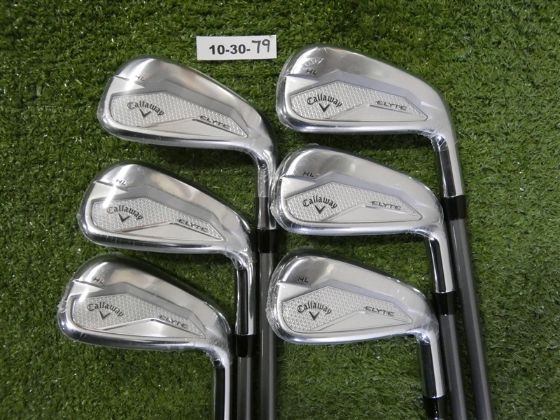 Callaway Elyte HL Irons 6-P & A Denali 65g 5.5 Regular Graphite New
