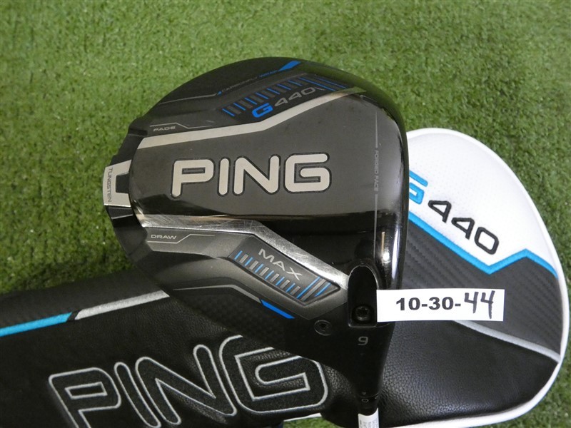 PING G440 Max 9* Driver Alta CB 50 Stiff Graphite with Headcover Excellent