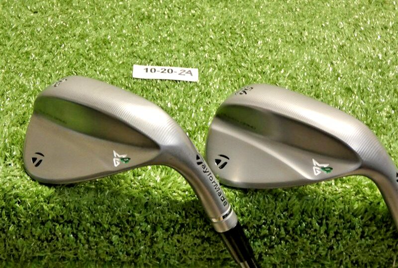 TaylorMade MG4 52/56* 9/12* Gap/Lob Wedge Set Recoil Dart 65 F3 Regular Graphite