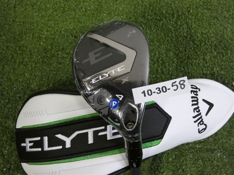 Callaway 2025 Elyte X 21* 4 Hybrid Denali Charcoal 60g 5.5 Regular with HC New