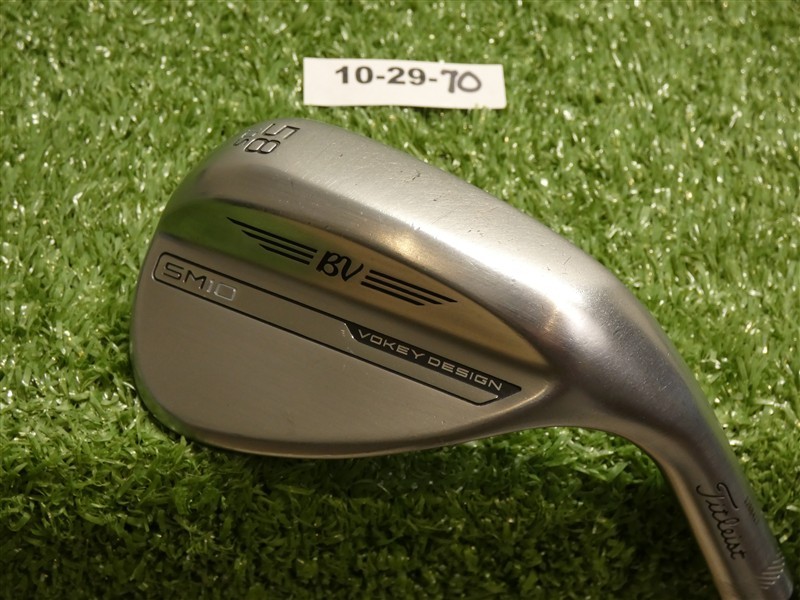 Titleist Vokey SM10 Tour Chrome 58* 10* Lob Wedge S Grind Dynamic Gold Steel