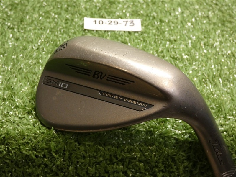 Titleist Vokey SM10 Nickel 58* 08* Lob Wedge M Grind Dynamic Gold Steel