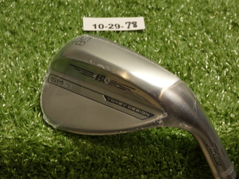 Titleist Vokey SM10 Tour Chrome 58* 10* Lob Wedge S Grind Dynamic Gold Steel New