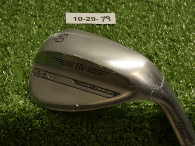 Titleist Vokey SM10 Tour Chrome 60* 06* Lob Wedge K Grind Dynamic Gold Steel New