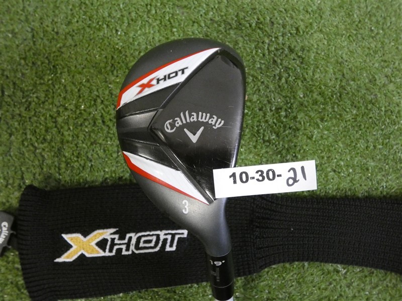 Callaway X Hot 19* 3 Hybrid 60g A Senior Graphite with Headcover