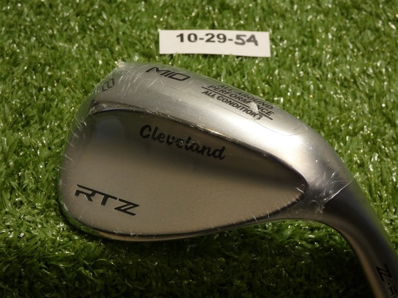 Cleveland RTZ ZipCore Tour Satin 58* 10* Lob Wedge Mid DG Spinner Steel New