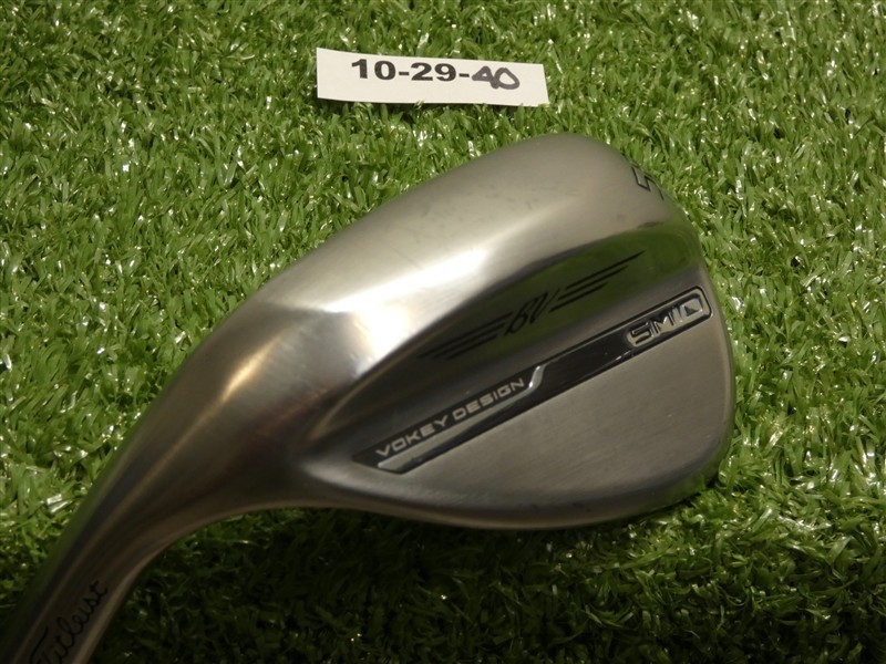Titleist Vokey SM10 Left Hand 58* 12* Lob Wedge D Grind Dynamic Gold Steel