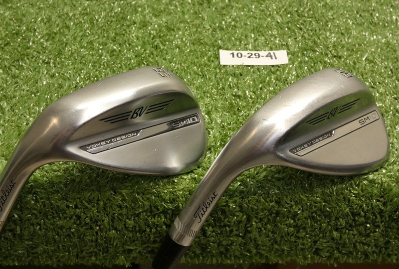 Titleist Vokey SM10 Left Hand 56/60* 10* Sand/Lob Wedge Set Dynamic Gold Steel