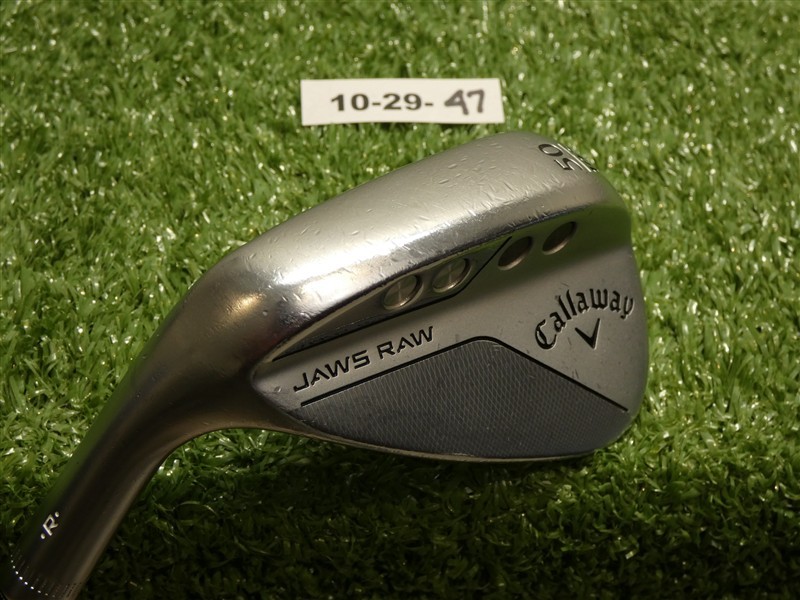 Callaway Jaws Raw Left Hand 50* 10* Gap Wedge S Grind DG Tour Spinner Steel