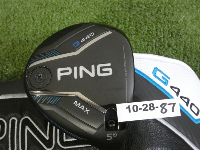 PING G440 Max 19* 5 Wood Alta CB 65 Senior Graphite with Headcover Excellent