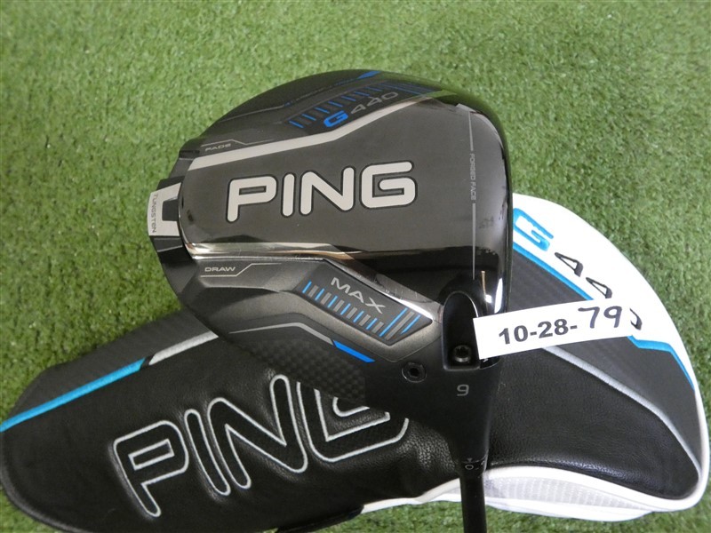 PING G440 Max 9* Driver Alta CB 50 Stiff Graphite with Headcover Mint