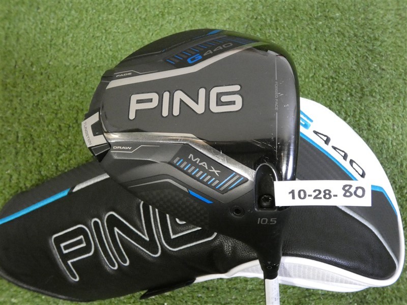 PING G440 Max 10.5* Driver Alta CB 50 Regular Graphite with Headcover