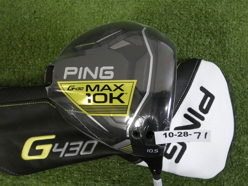 PING G430 Max 10K 10.5* Driver Alta Quick 35g Senior Graphite with Headcover New