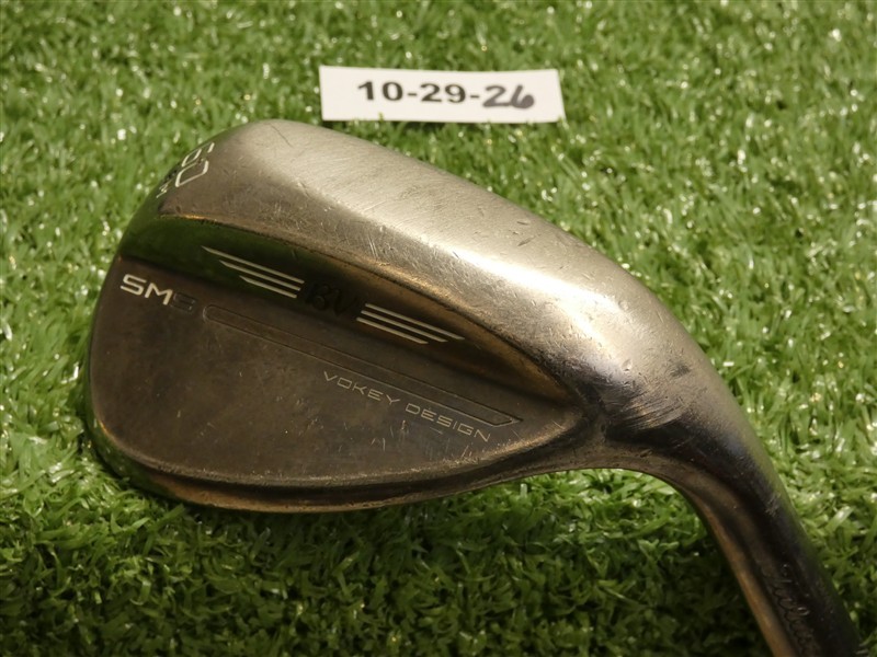 Titleist Vokey SM9 Brushed Steel 60* 08* Lob Wedge M Grind Dynamic Gold Steel