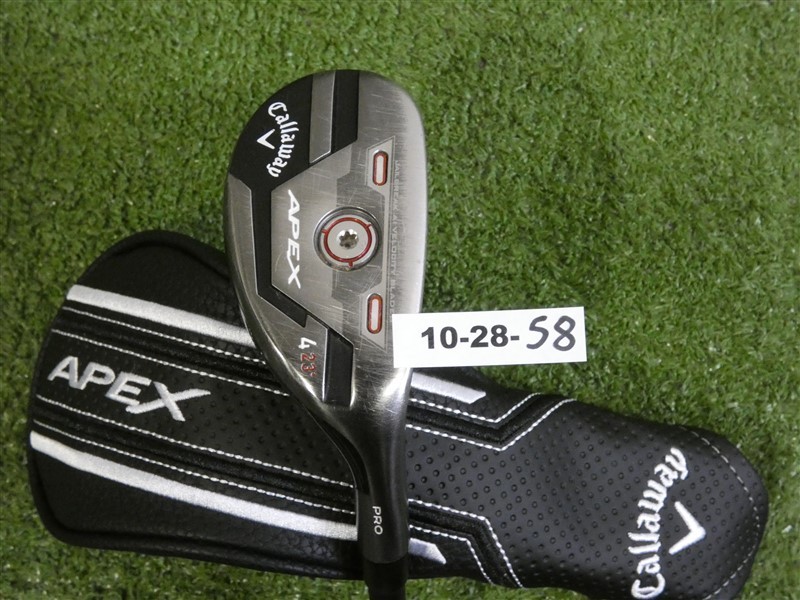Callaway Apex Pro 21 23* 4 Hybrid MMT 80 Stiff Graphite with Headcover 39.5″