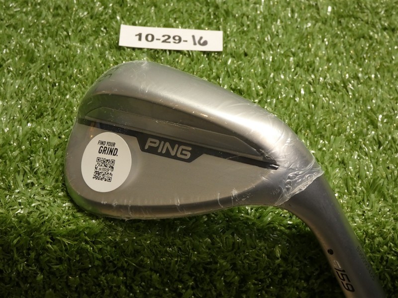 Ping S159 Chrome 56* 12* Sand Wedge S Grind ZZ 115 Steel Black Dot New