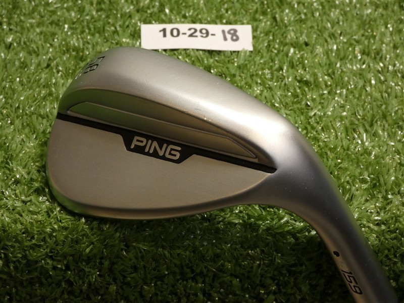 Ping S159 Chrome 58* 10* Lob Wedge S Grind ZZ 115 Steel Black Dot Excellent