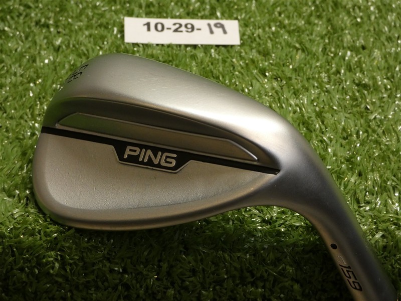 Ping S159 Chrome 58* 14* Lob Wedge W Grind ZZ 115 Steel Black Dot Mint