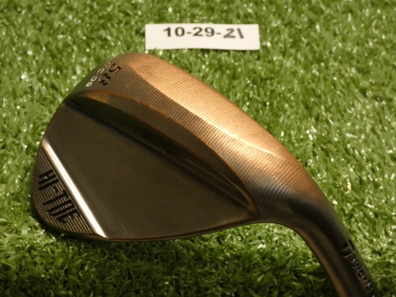 TaylorMade Milled Grind Hi-Toe 4 RAW 58* 8 Lob Wedge ATC Grind KBS $-Taper Steel