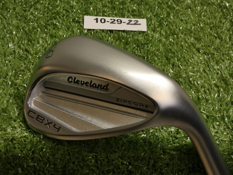 Cleveland CBX 4 ZipCore 60* 12* Lob Wedge KBS Hi-Rev 2.0 115 Steel Mint