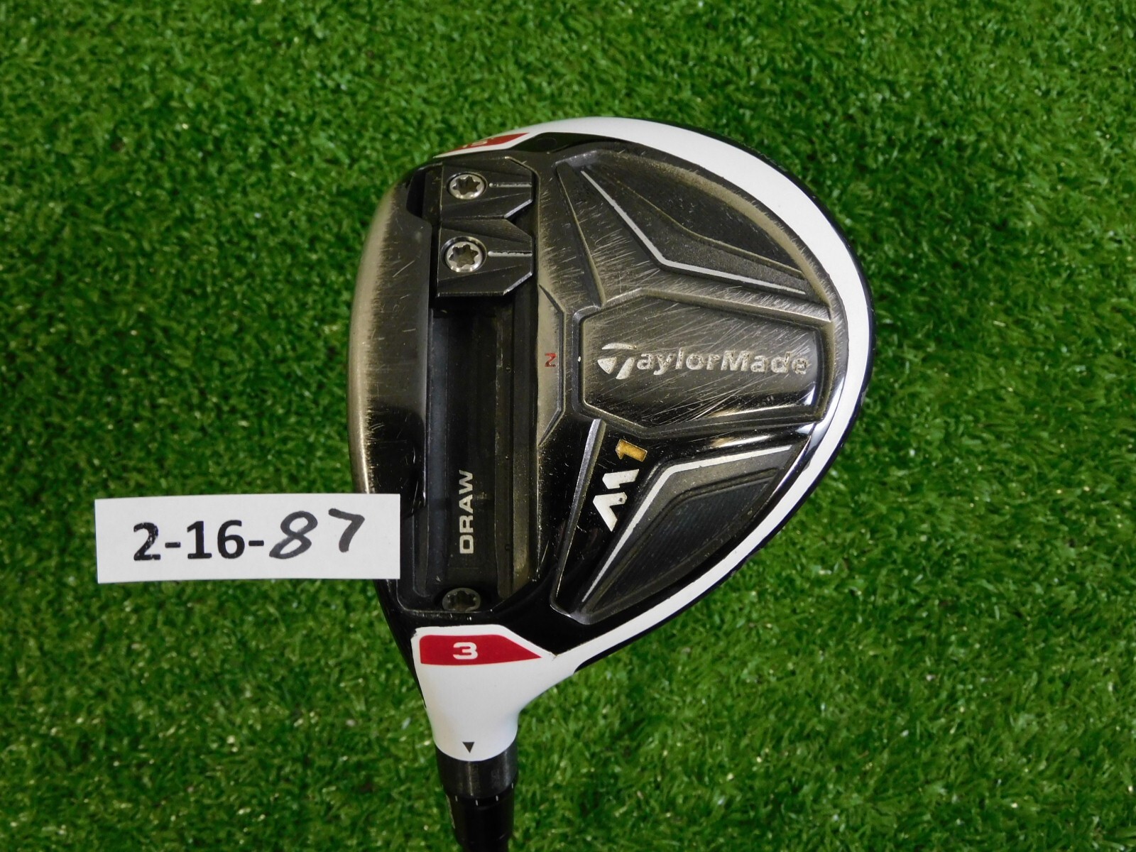 TaylorMade M1 15* Left Hand 3 Wood Diamana Limited 65 Regular Graphite