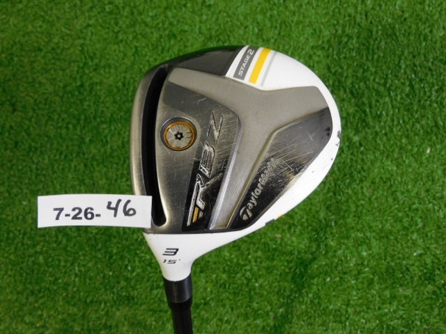 TaylorMade RBZ Stage 2 TP 15* Left Hand 3 Wood Speeder 67 Stiff Graphite 43.5″