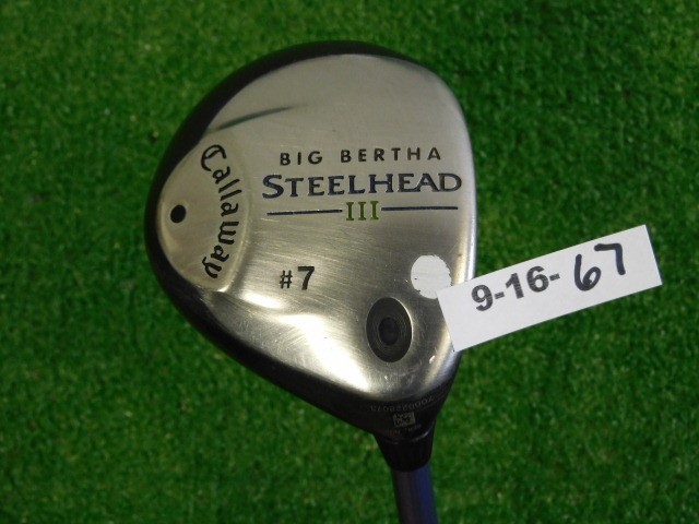 Callaway Steelhead III 21* Womens 7 Wood System III Ladies Graphite