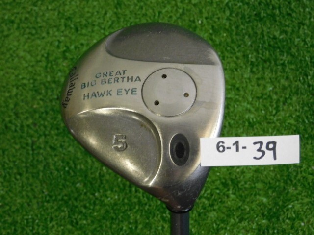 Callaway Great Big Bertha Hawk Eye 18* Womens 5 Wood Gems UL Ladies Graphite