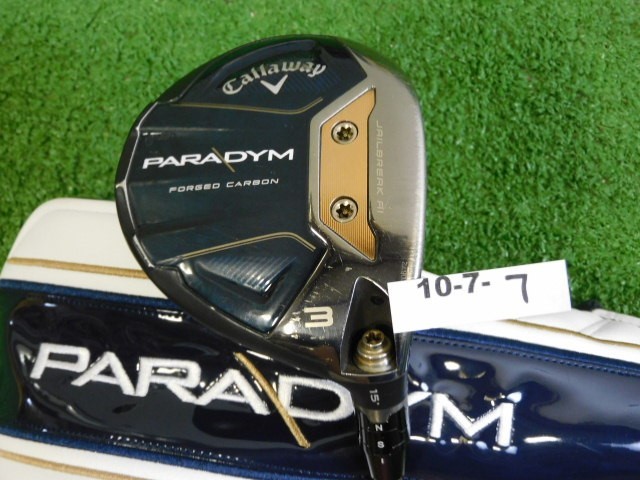 Callaway Paradym 15* 3 Wood Aldila Rogue Silver 70 Stiff Graphite with HC 42″