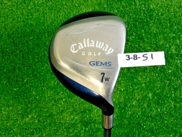 Callaway Gems Womens 7 Wood Aldila 50g Ladies Graphite