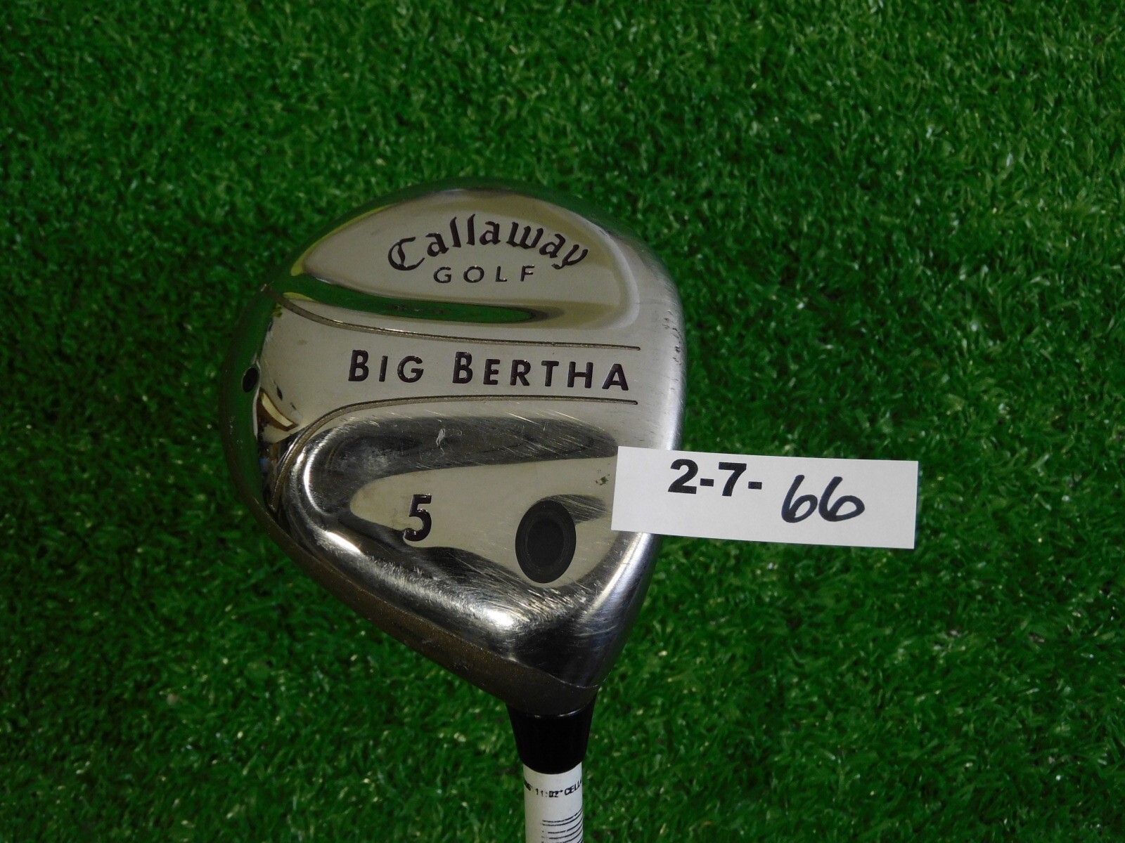 Callaway Big Bertha 19* Womens 5 Wood Gems 55 Ladies Graphite