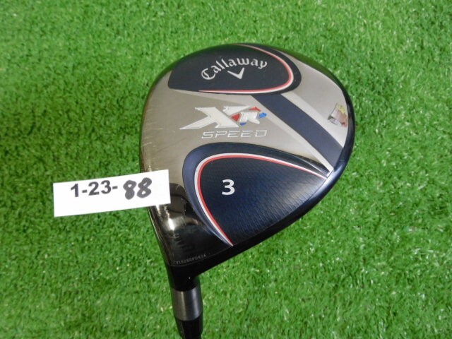 Callaway XR Speed 15* Left Hand 3 Wood HZRDUS 55g 6.0 Stiff Graphite Excellent