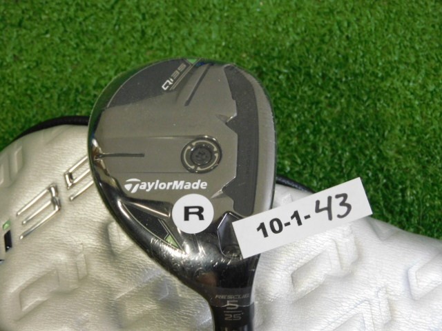 TaylorMade 2025 Qi35 25* 5 Hybrid Rescue Ventus Blue 6 Regular Graphite w HC New