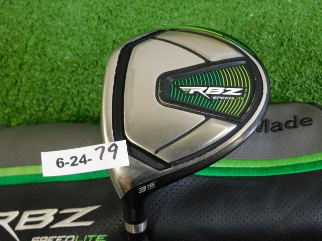 TaylorMade RBZ SpeedLite 15* Left Hand 3 Wood RocketBallz 55g Regular with HC