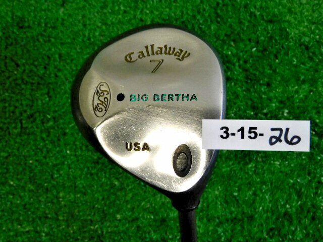 Callaway Big Bertha Womens 7 Wood Gems Ladies Graphite 40.5″