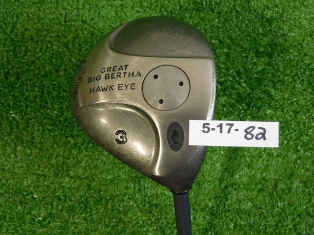 Callaway Great Big Bertha Hawk Eye 15* 3 Wood UL Regular Graphite 43.5″